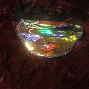 Fanny Pack, See Through, Transparent, Holographic